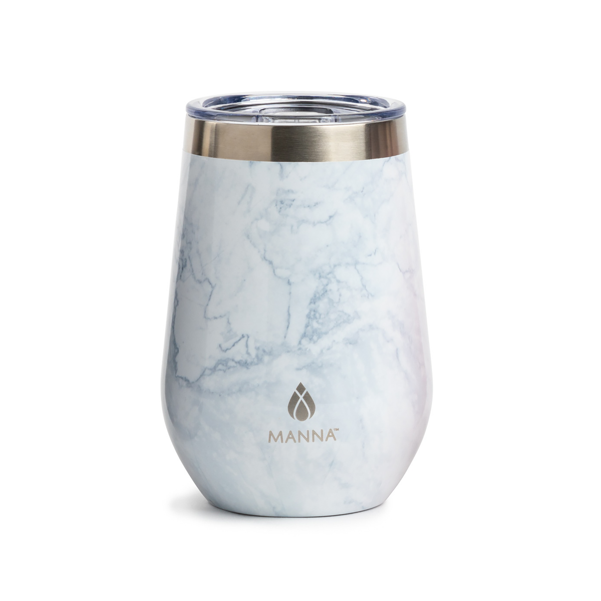 12 oz Marble Wine Tumbler | Vacuum Insulated