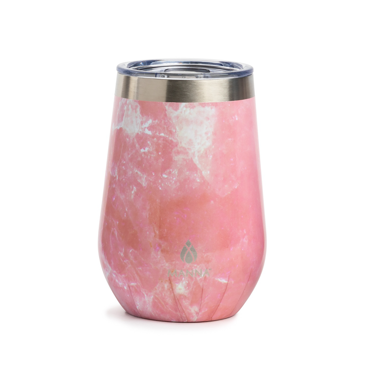 12 oz Marble Wine Tumbler | Vacuum Insulated