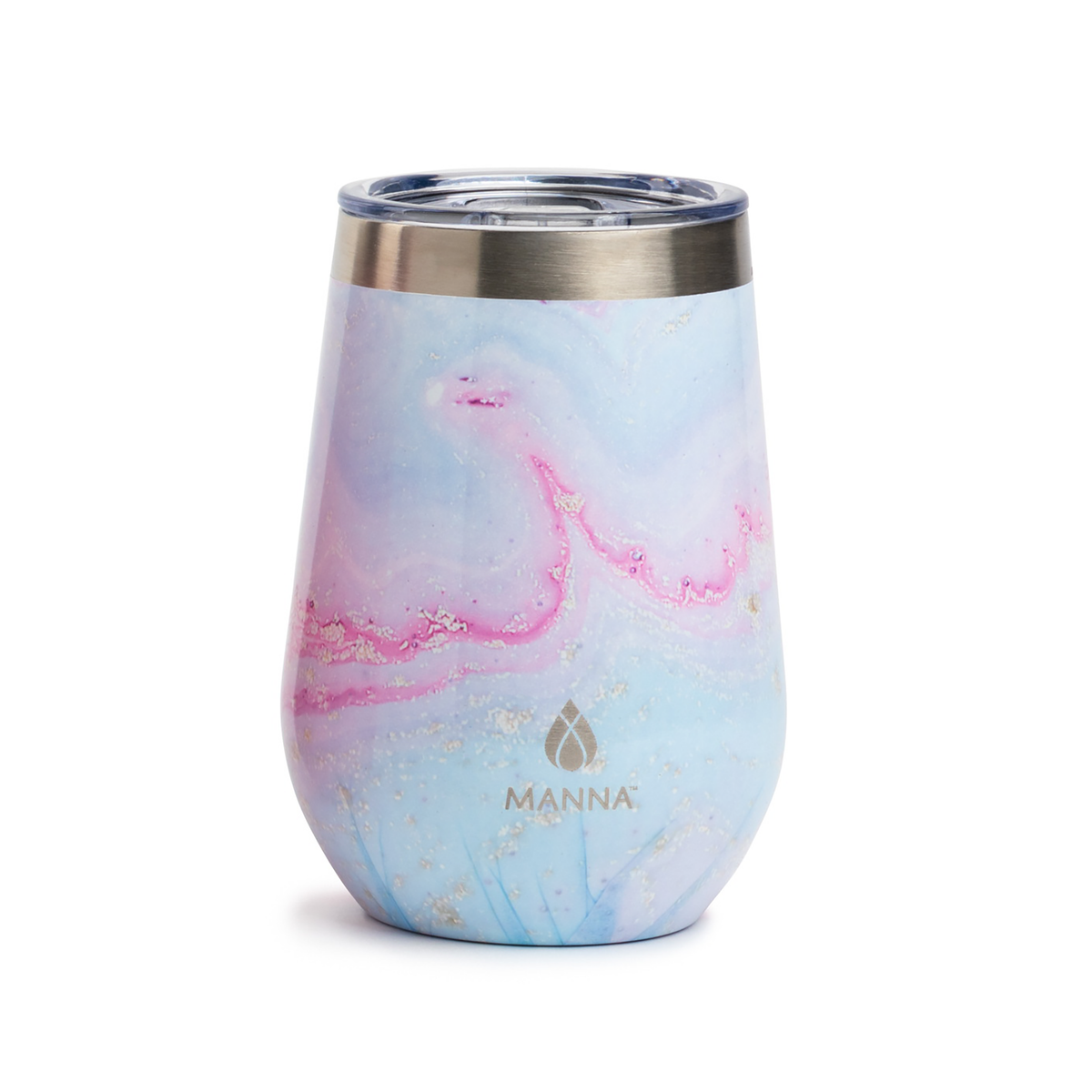 12 oz Marble Wine Tumbler | Vacuum Insulated